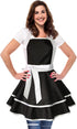 Violet Mist Retro Aprons for Women Cute 50s Vintage Black Lady apron Cake Cooking Sexy Lacy White French Maid Funny Apron Halloween Christmas Apro...