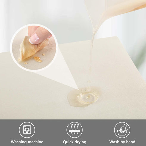 Coffee Mat Coffee Bar Mat Coffee Maker Mat for Countertops Coffee Machine Mat Leather Absorbent Drying Mat for Kitchen Counter Coffee Bar Accessor...