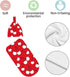 White Abstract Cherry Berries Newborn Swaddle Blanket with Beanie Set Soft Baby Sleep Sack Stretch Adjustable Swaddle Wraps Receiving Blankets for...