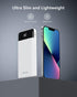 Portable Charger with Built in Cables, Portable Charger with Cords Wires Slim 10000mAh Travel Battery Pack 6 Outputs 3 Inputs 3A Fast Charging Pow...