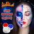 DE'LANCI 4th of July Face Paint 200g, USA Flag Red White Blue Face Body Painting 3 Color, Prides Face Painting Makeup for Patriotic Veterans Day I...