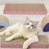 Cat Scratchers Cardboard, Cat Scratch Pad, Cat Scratching, Corrugated Board Reversible with Catnip for Indoor Cats (Waves)...