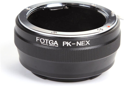 FOTGA Adapter Ring for Pentax PK K Lens to Sony E-Mount Mirrorless Camera NEX-5R 5T 3 NEX-6 NEX-7 a7 a7S a7R a7II a7SII a7RII a6500 a6300 a6000 a5...