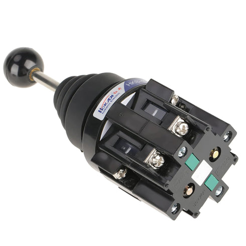 CS-402 4NO Joystick Switch, 4-Position Joystick Switch, Momentary Joy Stick Joystick Switch for Industrial Control AC 50Hz and DC Circuits...