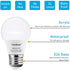 YukiHalu A15 LED Light Bulbs, 60W Equivalent, E26 Base, 2700K/3000K/5000k White, 7W 600 Lumens 120V, UL Listed, Ceiling Fan Light Bulbs, Appliance...