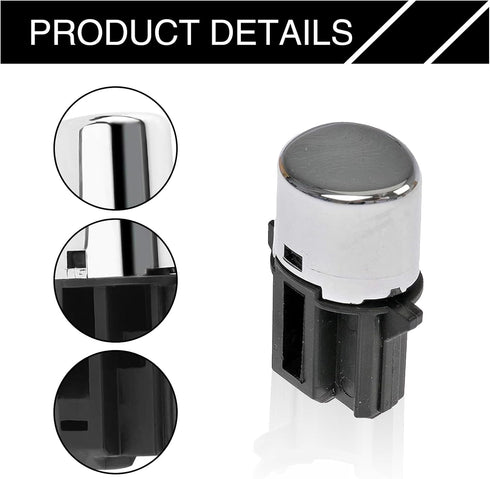 1 PC Car Gear Lever Button, Wave Stick with Shift Knob Repair Kit Replace 54132-SDA-A81, Gear Push Rod Hand Ball Button Latch with Spring, Compati...