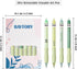 BAYTORY 8Pcs Cute Retractable Erasable Gel Pens, CS Fine Point 0.5mm, Quick Dry, Black and Blue Ink Pen with Eraser, Smooth Writing for Crossword ...