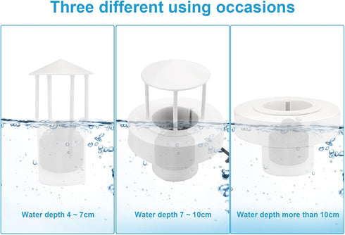 FITNATE Removable Mist Maker Floating Water Splash Guard for Humidifier...