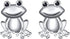 Alphm S925 Sterling Silver Frog Toad Stud Earrings for Women Jewelry...