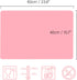 Gartful Makeup Mat for Vanity, 23.6"x15.7" Pink Silicone Mat, X-Large Silicone Sheet for Crafts, Art, Resin Epoxy, Jewelry Casting Molds, Reusable...