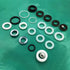 244194 Pump Repair Packing Kit Fit for Airless Paint Spray 390 395 490 495 595 3400...