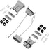 Ip68 Waterproof 50 amps 6-8 Gauge Battery Quick Connect/Disconnect, Jumper Cable Plug Connector Kit for Recovery Winch, Boat, Towing Systems(Grey)...