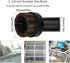 1 1/4" Vacuum Attachments Brushes for Small Shop Vac Accessories 1/4 inch or 1 3/8 inch Vacuum Cleaner Accessories...