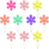 10 PCS Threaders for Sewing Embroidery Needle Threader Tool Multicolor Plastic Flower Head Wire Loop Needle Threaders Hand Machine Sewing Tool for...