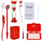 Braces Cleaning Kit for Teeth, Portable Orthodontic Toothbrush Kit Oral Care Dental Travel Kit - Interdental Brush Dental Wax Dental Floss Toothbr...