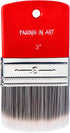 Falling in Art Filbert Paddle Paint Brush, Scale Brush for Oil and Acrylic Paints,3 Inch...