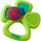 HABA Lucky Shamrock Safe Silicone Teether and Grasping Toy for Developmental and Sensory Play for Babies 6 Months and Up - Dishwasher Safe...