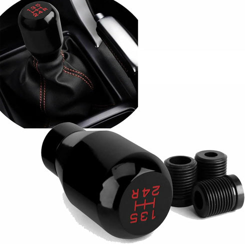 Gear Shifter Knob, Car Grip Knob Head Shifter Fit Most Manual Auto Transmissions Universal...