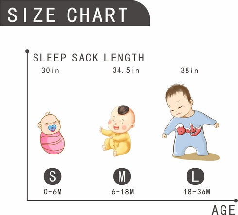 Baby Sleep Sack 6-18 Months 2-Way Comfy Soft Lightweight Zipper Baby Wearable Blanket 100% Cotton TOG 0.5 for Babies (Unicorn M)...