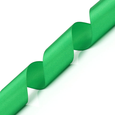 25 Yards 1-1/2 inches Wide Satin Ribbon Suitable for Wedding, Party and Gift Box Packaging Ribbon (Green, 1-1/2")...