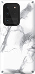 Speck Products Presidio Inked Samsung Galaxy S20 Ultra Case, CarraraMarble Matte/Grey...