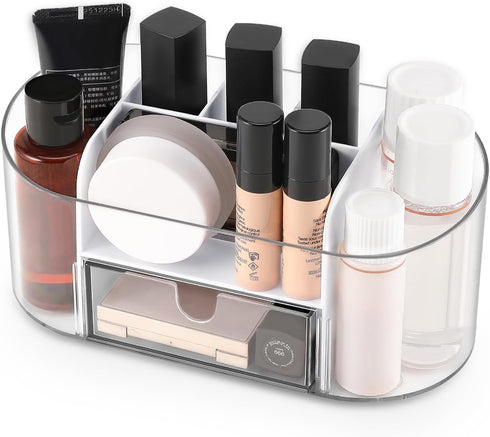 Makeup Organizer?Nail Polish Organizer,Lipstick Organizer,Small Vanity Holder Brushes?Desk Organizer...