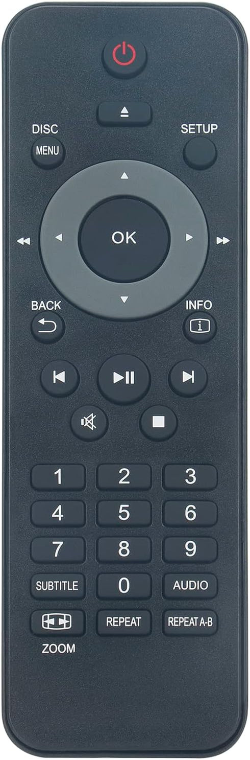Beyution RC-5310 Replaced Remote Control Compatible with Philips DVD Player DVP3310 DVP3310/05 DVP3310/9...