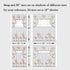 GOHD 3pcs Kitchen Curtain/Cafe Curtain Set, Farmhouse Air-Brushed by Hand of Flying Butterfly Design. (Swag and 24 inches Tiers Set)...