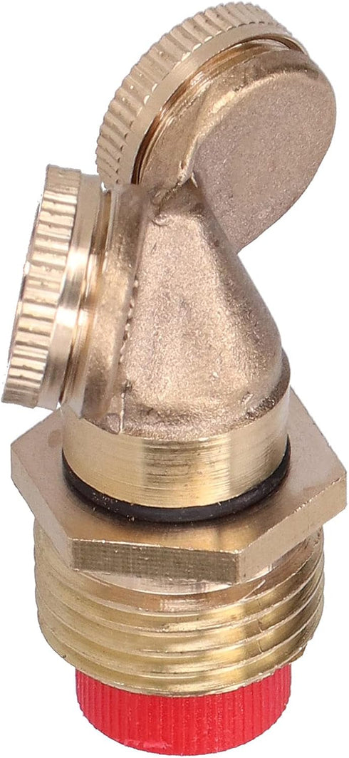 Zerodis Brass Misting Nozzles, 3Pcs Spray Nozzles with Filter Garden Irrigation Mist Nozzle Sprinkler for Landscaping Outdoor Cooling System...