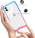 Salawat for iPhone 11 Case, Clear iPhone 11 Case Cute Gradient Anti Scratch Slim Phone Case Cover Reinforced TPU Bumper Shockproof Protective Case...