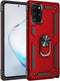 Military Grade Drop Impact for Samsung Galaxy Note 20 Case Note 20 5G Case 360 Metal Rotating Ring Kickstand Holder Armor Heavy Duty Shockproof Ca...