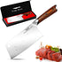Cleaver Knife Ultra Sharp Meat Cleaver 7 inch Butcher Knife. High Carbon German Stainless Steel Chef Knives for Kitchen and Restaurant...