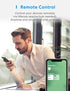 meross WiFi Dual Smart Plug, Smart Outlet Supports Apple HomeKit, Siri, Alexa, Google Assistant & SmartThings, Voice & Remote Control, 10A, Timer,...