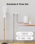 Smart Plug Work with Alexa, Home Mini Socket Wireless 2.4GHz Wi-Fi & Bluetooth, No Hub Required, Remote Control Outlet with Timer Function, App Co...