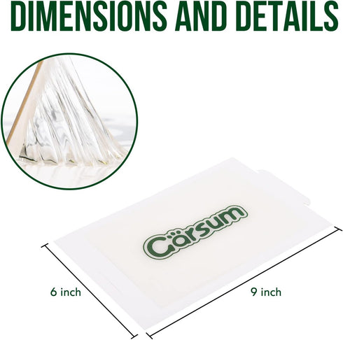 10 Pack Mouse Glue Trap, Peanut Butter Scent Sticky Traps, Heavy Duty Pest Board Insect Spider Mice, Extra Strength Trampas para Ratones Indoor fo...