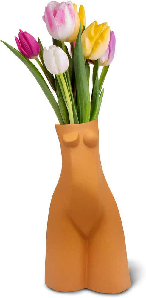 Premium Female Form Body Flower Vase 5Variations, Ceramic Vases for Modern Boho Home Decor, Plant Pot, Planter Flower Decor, Modern Vase Decor, Ce...