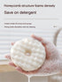 4Pcs Dishwashing Sponges with 2Pcs Suction Cups - Premium Dual-Sided Kitchen Dish Scrubber Cleaning Brush...