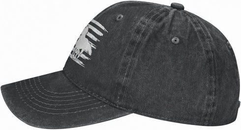 Women's Running Horse USA flag Hat Adjustable Washed Vintage Baseball Cap for Mom Dad...