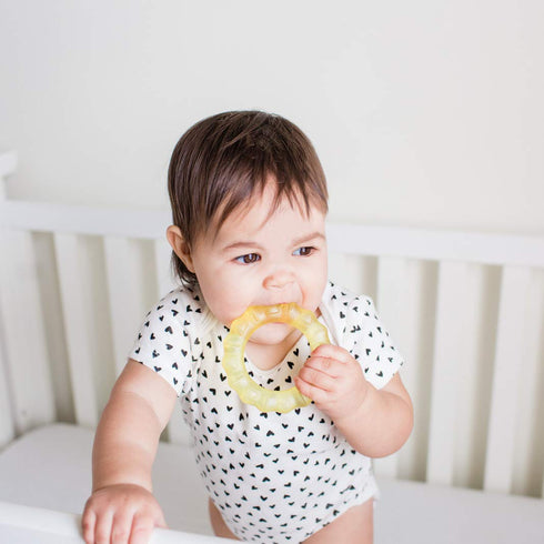 Cool Nature Teether (2 Pack)-Yellow/Aqua Set...