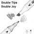 6pcs Grey Gray Alcohol Markers Set for Building Interior Design, Dual Tips Art Markers Drawing Sketched Double Tipped Markers for Adults Kids (Coo...