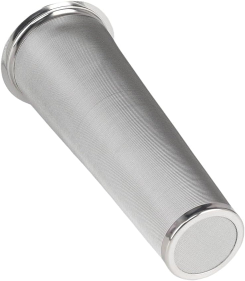 Premium conical Infuser Cold Brew Coffee Maker for 2 QT Wide Mouth Mason Jars. Heavy Duty Gauge 100 Micron Mesh 304 Stainless Steel with Free Sili...