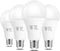 3 Way Light Bulbs 50 100 150W Equivalent A21,Three Way LED Light Bulb 4000K Natural White 6/14/20W,E26 Base,for Reading,living room,No Flicker,4 P...