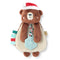 Itzy Ritzy - Itzy Lovey Including Teether - Baby Lovey with Teether, Textured Ribbons & Dangle Arms - Features Crinkle Sound, Sherpa Fabric and Mi...