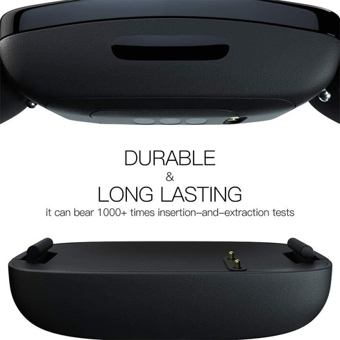TUCANA Charger Compatible for Fitbit Inspire 2, Charging Dock Station Cradle Holder Charging Clip Premium Plastic Bracket Cable for Inspire 2 Heal...