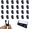 24Pcs Self Adhesive Clips, Wall Clips for Hanging, Photo Clips Plastic Spring Clips Hanging for Paper Tapestry Hangers Home and Office Christmas D...