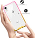Salawat Compatible iPhone Xr Case, Clear Slim Anti Scratch TPU Bumper Shockproof Protective Case for iPhone Xr 6.1inch 2018 (Pink Gold)...