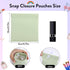 3PCS Small Makeup Bag for Purse, New Thicken Waterproof Leather Purse Organizers for Inside Purse, Snap Closure Organizer Pouch for Cosmetics Jewe...