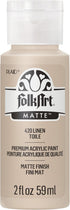 FolkArt Acrylic Paint in Assorted Colors (2 oz), 420, Linen...