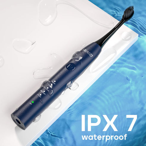 SEAGO Electric Toothbrush, Rechargeable Sonic Toothbrush Last for 30 Days with 5 Modes and 2 Mins Timer, Portable Electric Toothbrushes for Adults...