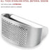 Garlic Press Rocker, Bottle Opener, Stainless Steel Garlic Crusher Chopper Squeezer Slicer Mincer...